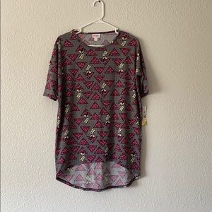 LulaRoe Disney Minnie Mouse Irma shirt